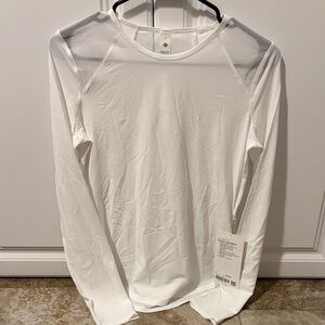NWT Women’s White Sculpt Long Sleeve - Sz 8